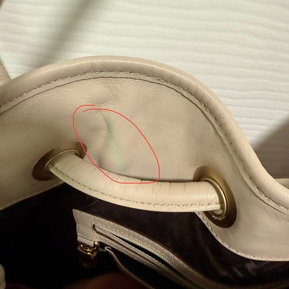 Cole Haan Genevieve Woven Denny Satchel Bag - Picture 9 of 14